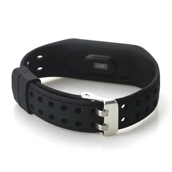 

Air Hole Breathable Sports Smartwatch Wrist Strap For Xiaomi Mi Band 4 Smart Watch Silica Gel Durable Band Fitness Accessories