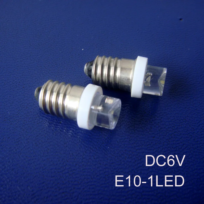 Высокое качество E10 led 6v сигнальный свет Пилотная лампа 6 3 V световой индикатор