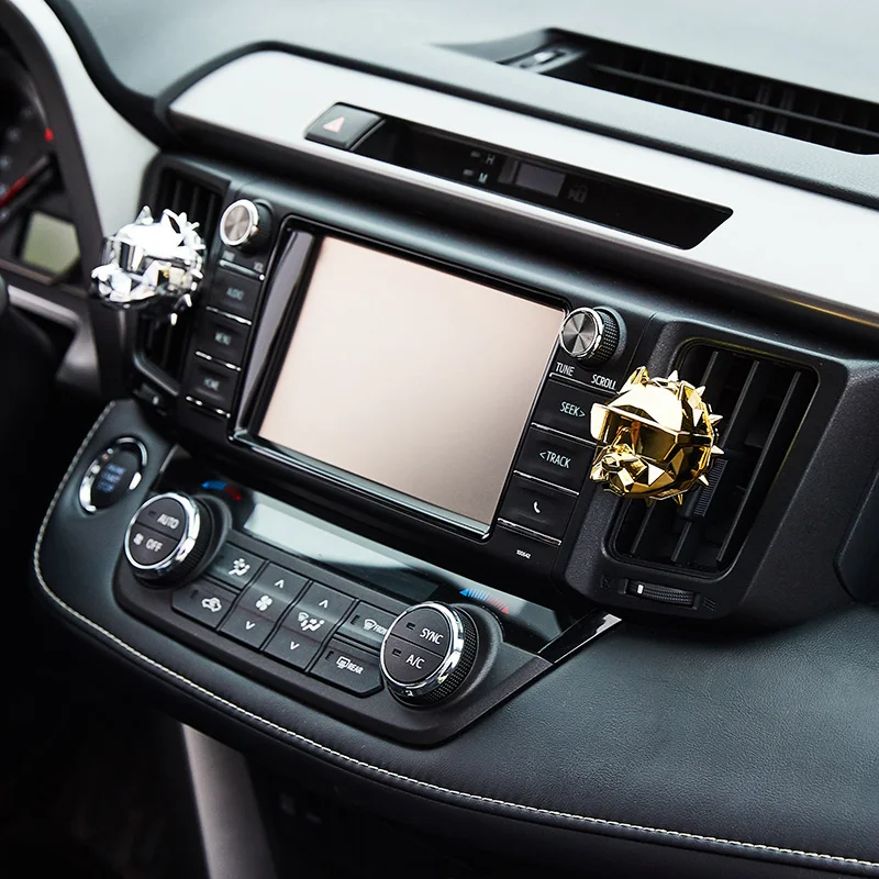 Creative Bulldog Car Perfume Fragrance Car Interior Decoration Clip Car Air Freshener Scent Parfum Voiture Bulldog Diffuser DIY - Image 3