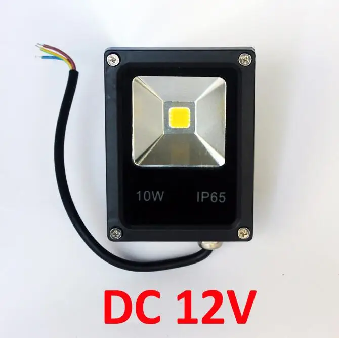 10 Вт 12 В постоянного тока водонепроницаемый IP65 Светодиодный отражатель