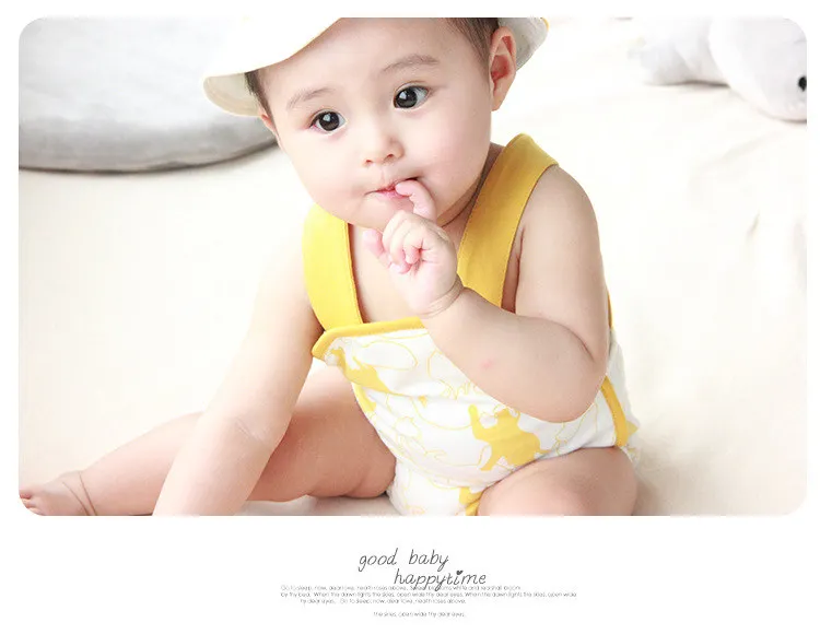 New 2018 Fashion Baby Bodysuits summer Babies Newborn Cotton Body Baby Sleeveless Infant baby Boy Girl Clothes 0-18M (14)