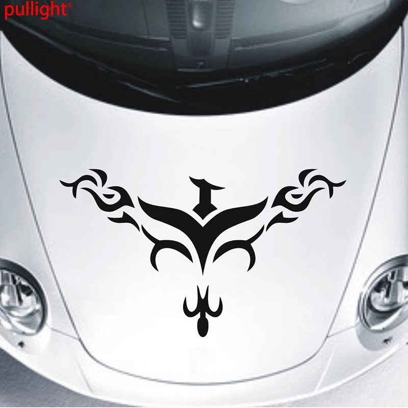 

Car Bird Flames Tribal Hood decals Vinyl Graphics art Decor stickers