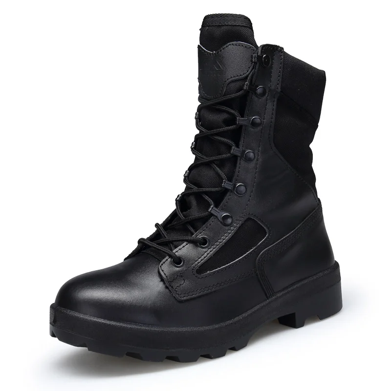 

2018 Men's Tactical Boots Outdoor Hiking Climbing Shoes Anti-skid Wear Resistant Sports Footwear Mountain Climbing Sneakers