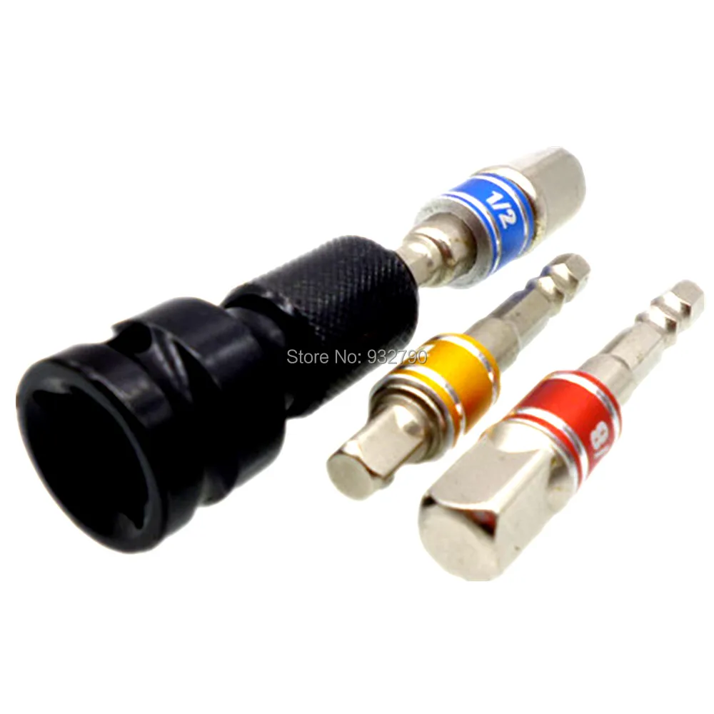 Hex Power Drill Bit Driver Socket Bar Wrench Adapter Extension