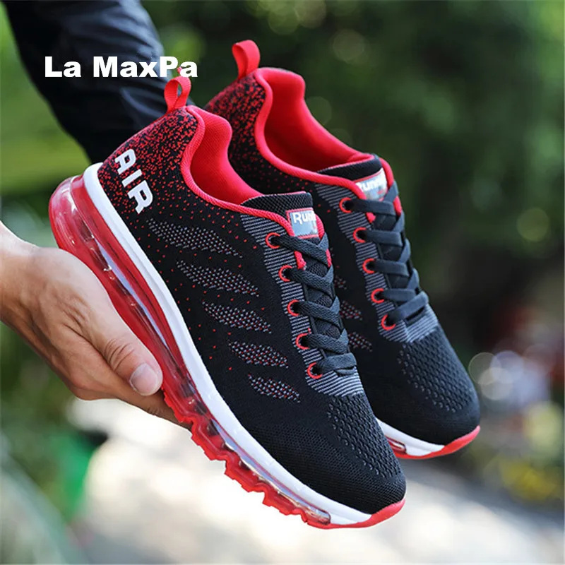 

running shoes for women Flynit mesh Air damping sneakers men sport shoes woman Brand Walking Trainers zapatillas mujer EU 35-44