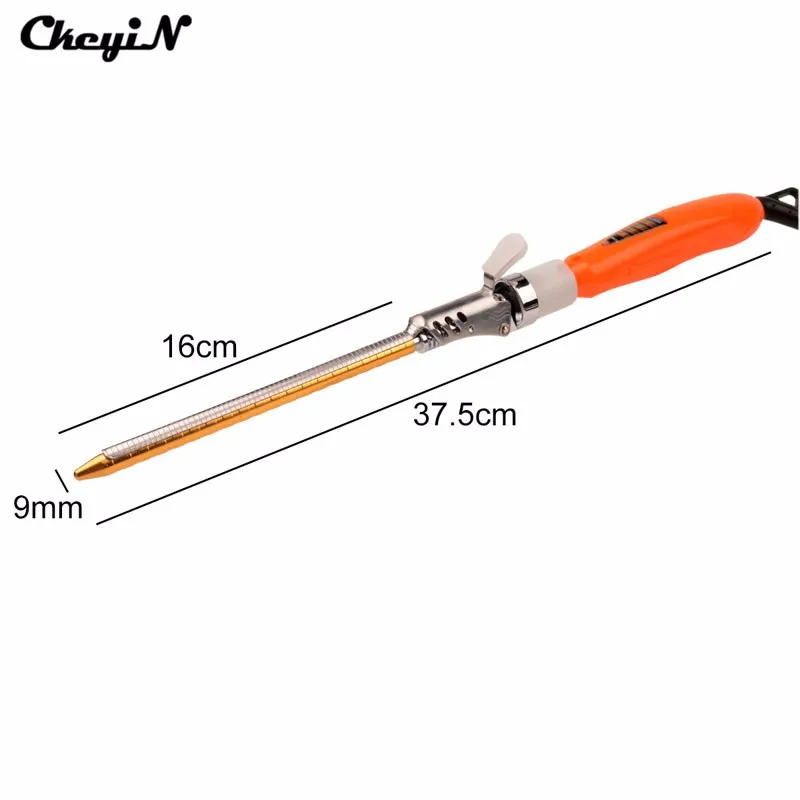 110-240 в профессиональные керамические щипцы для завивки волос, волнистый ролик, щипцы для завивки палочки, 13 мм, мужские инструменты для завивки вьющихся волос, подарок