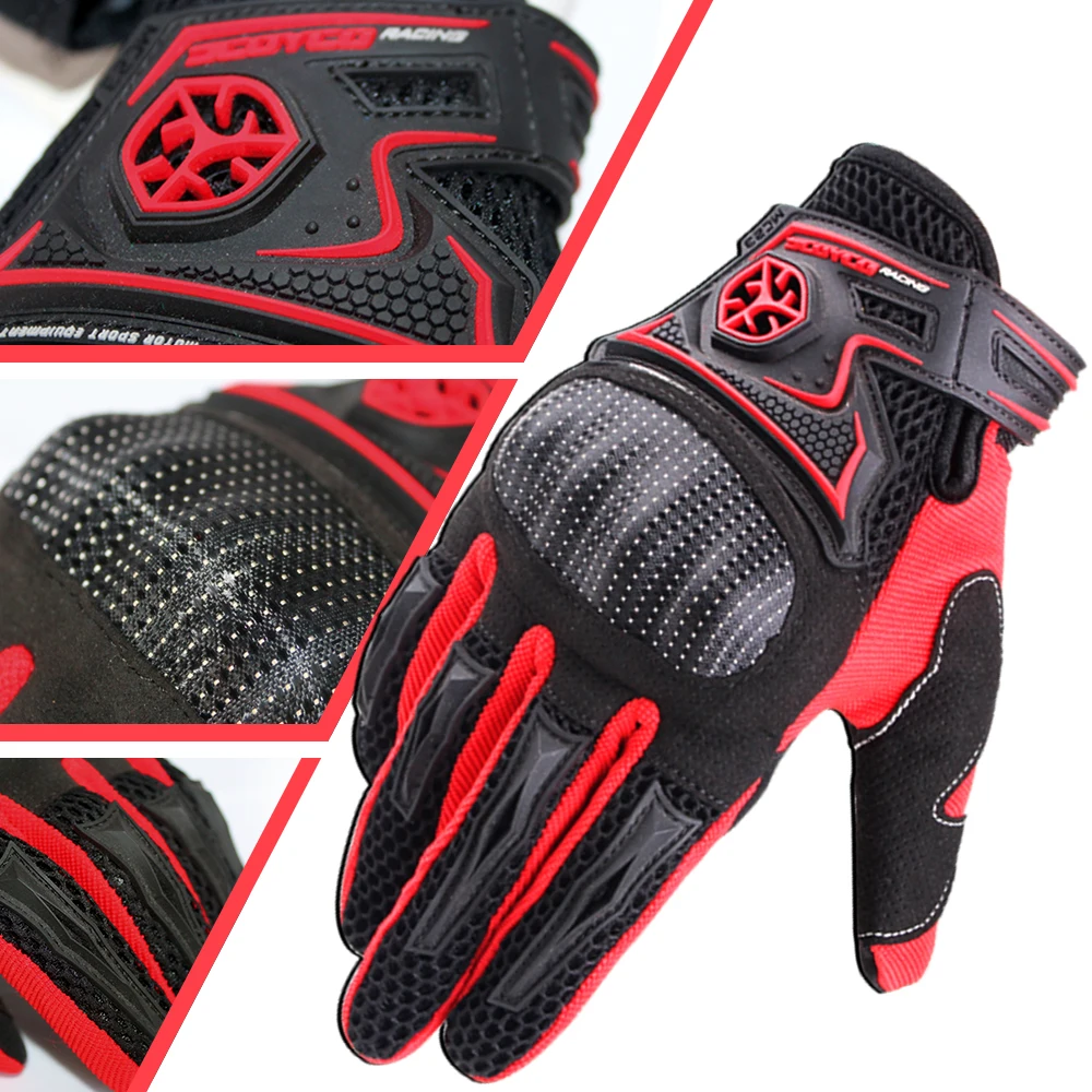 Перчатки SCOYCO moto rcycle дышащие перчатки для грязного велосипеда Guantes de moto защитные перчатки для рук для moto rcycle