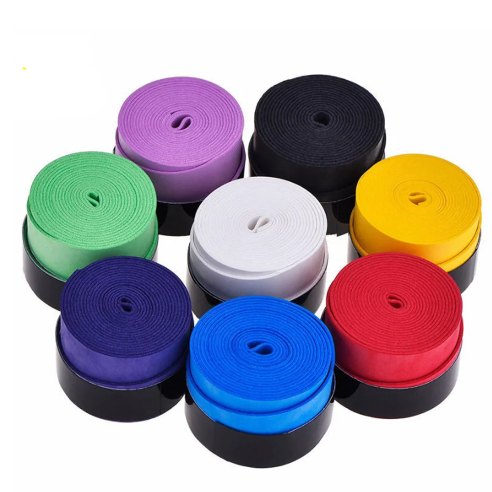

3Pcs Tennis Racket Anti-skid Sweat tape Absorb Sweat Band Strap for Squash Tennis Badminton Racket Handle Grips Sweatband