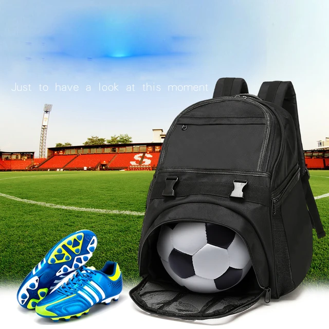 Football Duffel Backpack Luggage Gym Sports Bag Large Tote with Shoe Compartment Backetball