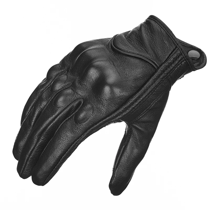

Motorcycle gloves leather thermal cycling gloves