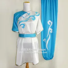 Customize Chinese wushu uniform Kungfu clothing Martial arts suit taichi sword embroidery for men women children boy girl kids