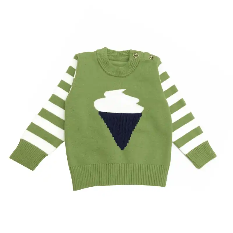 baby boy cream sweater