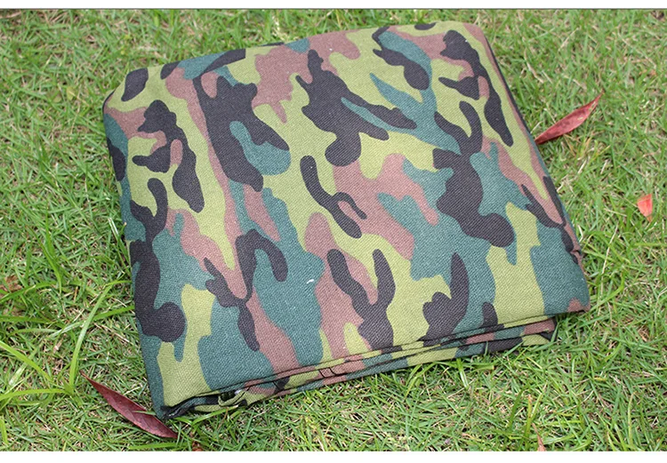 Acampamento ao ar Livre Camuflagem Dupla Rede Durável Pendurado Cama Dobrável Duas Pessoas Caminhadas Viajar Lazer 13 High Quality Esporte e Lazer