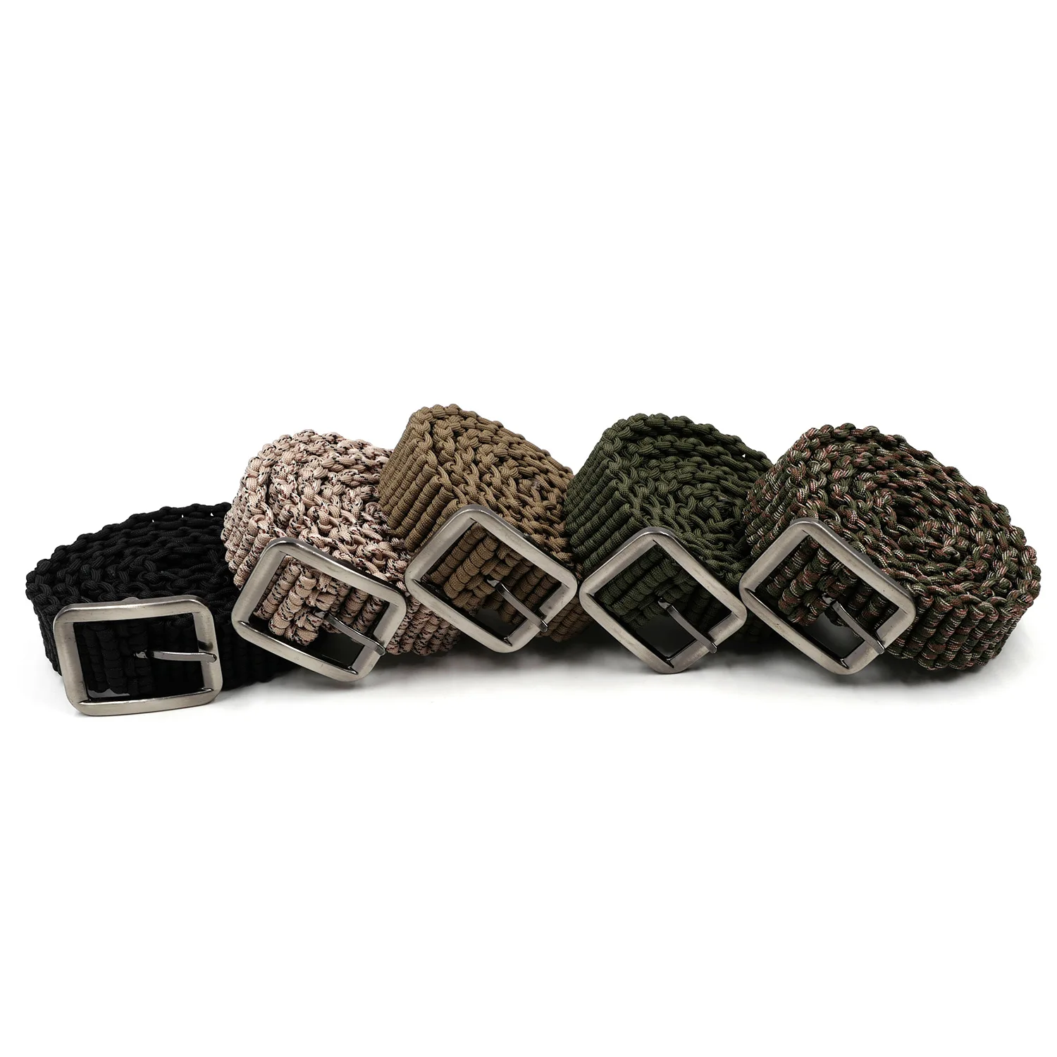 جديد حزام التكتيكية 550 Paracord المظلة الحبل حزام خصر بقاء سير منسوج التخييم الصيد التنزه بقاء الطوارئ