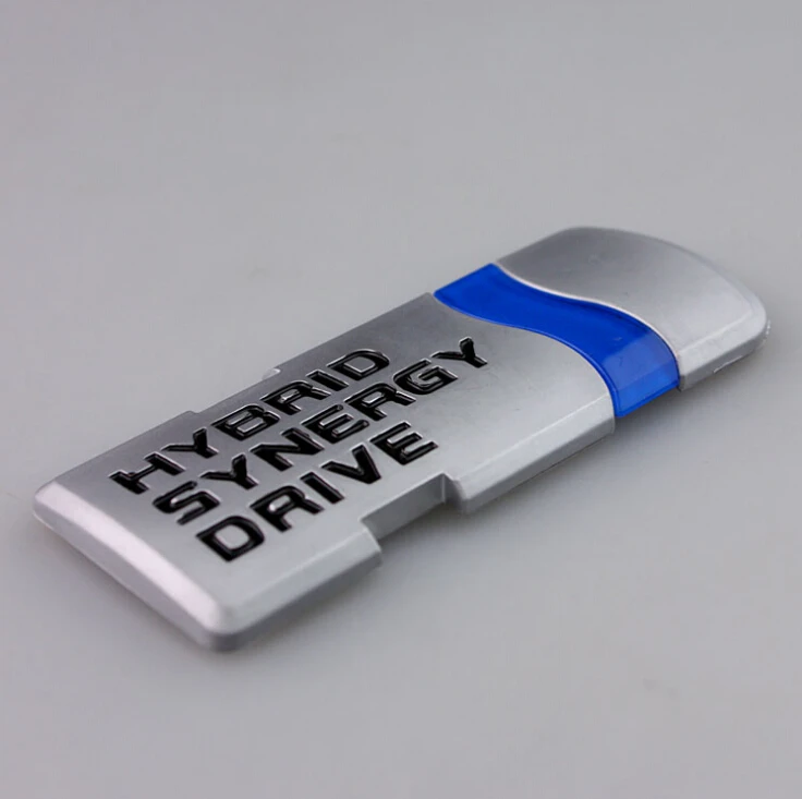 3D ABS Car sticker HYBRID Emblem Decal sticker for Toyota RAV4 reiz