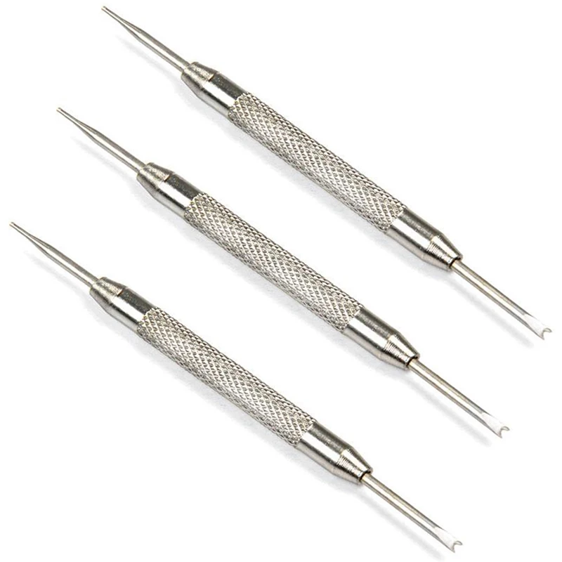 Bemorcabo Durable 3 Pieces Watch Band Link Remover Repair Tool Kit Set