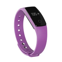 Bluetooth Smart Wrist Watch Phone Bracelet Heart Rate Monitor Fitness Tracker Purple