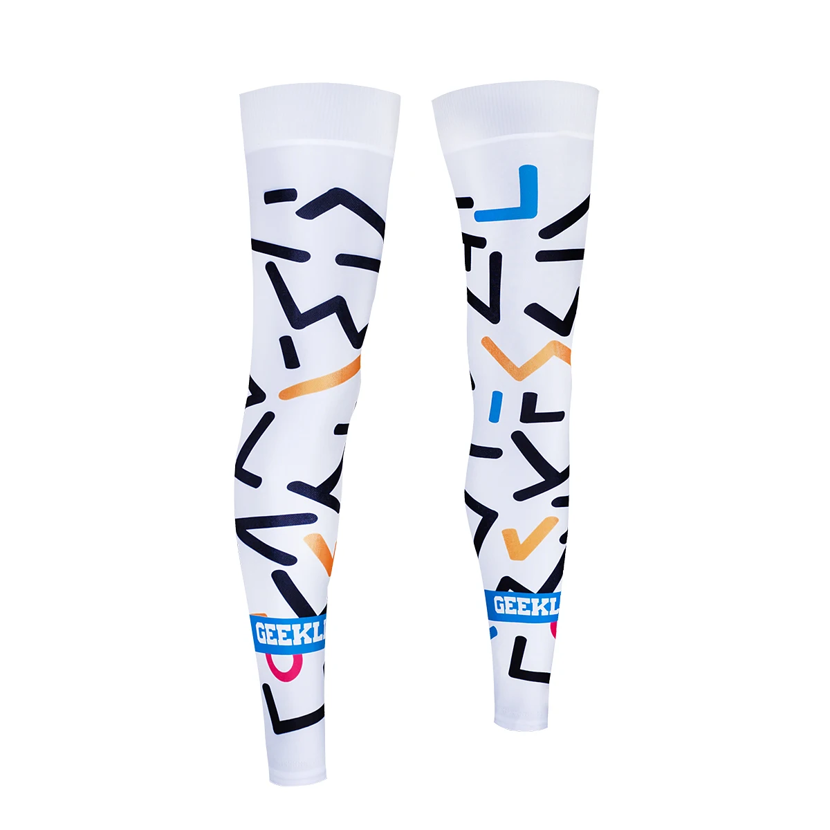 

Geeklion Whole Sale Cycling Quick Dry Leg Warmer Anti Slip Band Compression Legging Custom Pro Team Leg Sleeves