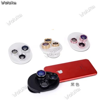 

Mobile lens wide angle fish eye Macro Photo camera external Universal special effects lens CD50 T03