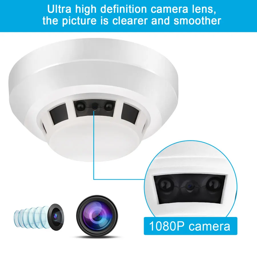 

ELAF Mini Camera IP WiFi Full-HD 1080P IP Camera Motion Detection Alarm CCTV Network Mini Wireless Camera IR Night Vision Camera