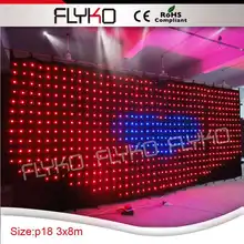 Фабрика популярных продуктов Сменные цвет освещения светодиодный сценический фон