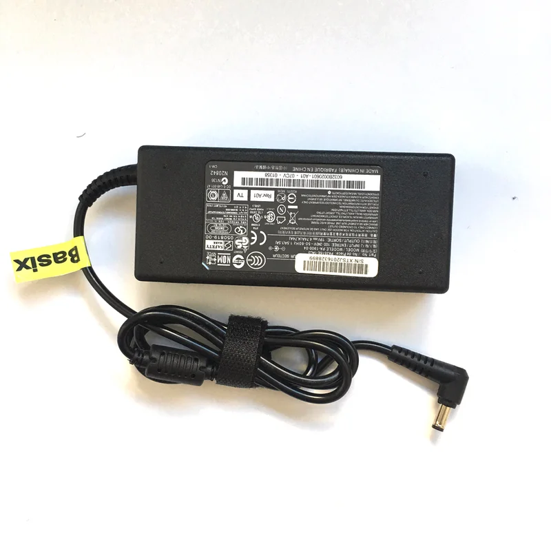 Genuine Original 90W 19V 4.74A AC Adapter Charger for Laptop Toshiba PA3715U-1ACA 5.5mm*2.5mm