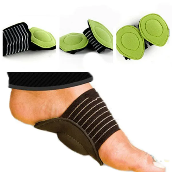 

MOONBIFFY New Absorb Shocking Foot Arch Support Plantar Fasciitis Heel Pain Aid Feet Cushioned Useful Foot Care Tool