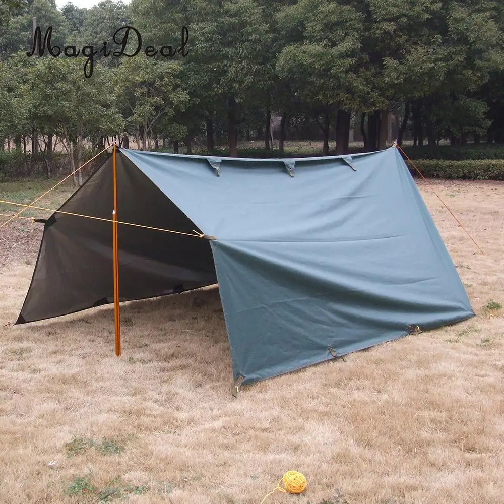

MagiDeal Multifunction Waterproof Outdoor Camping Awning Trail Tent Hiking Shelter for Fishing Picnic Park Leisure Party Supply