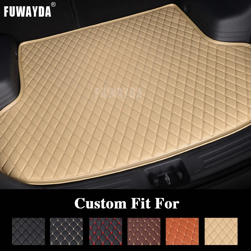 

FUWAYDA car ACCESSORIES Custom fit car trunk mat for VOLVO S60 2010-2015 years travel non-slip waterproof Good quality