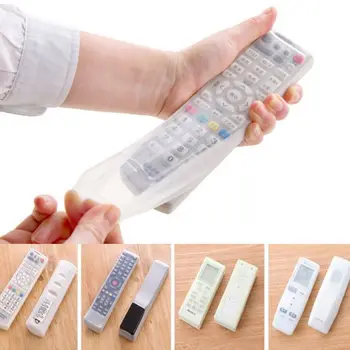 

1pc Home Air Conditioning and TV Remote Control Silicone Protective Cover the remote control silicone protection kits Dust Cover