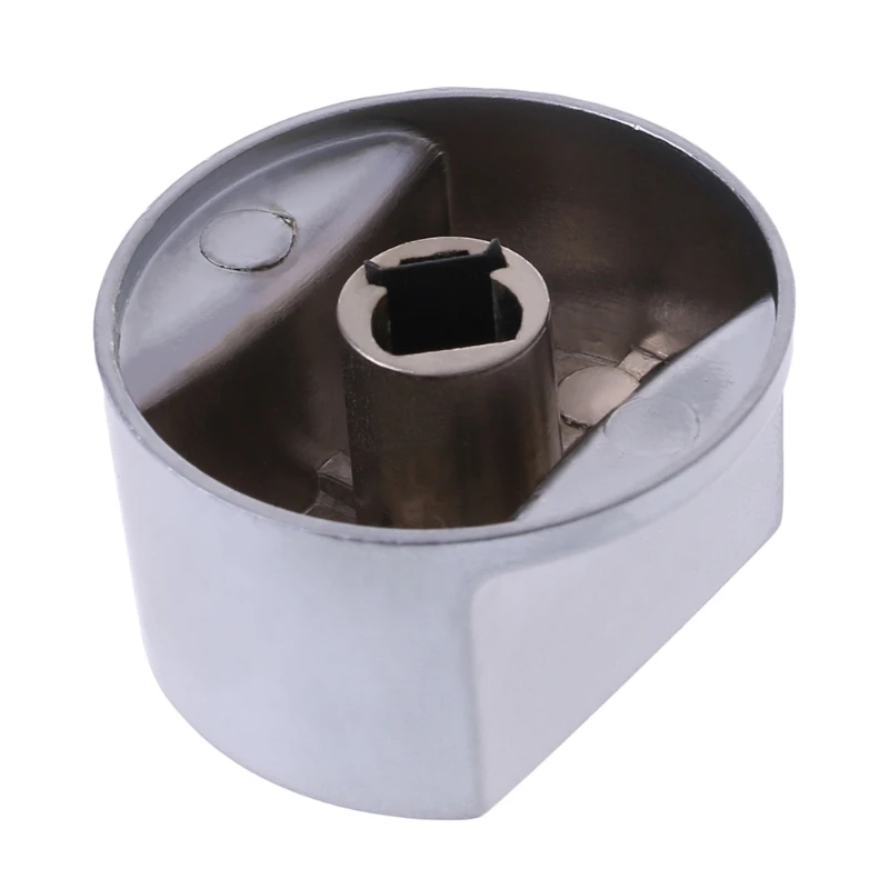 

1PC Metal Silver Universal Gas Stove Knob Cooker Oven Hob Kitchen Switch Control