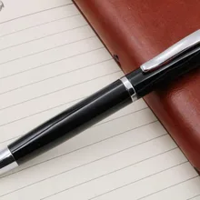 Горячая офисный Серебряный Металл хорошего качества Подарочная шариковая ручка