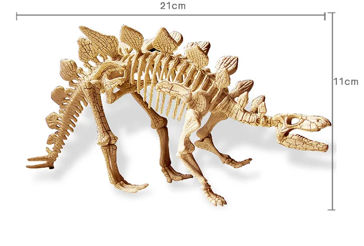 UKENN Dino fossil mold 18 26 см в длину каркасная модель динозавра 3D dino головоломки 7671|dino