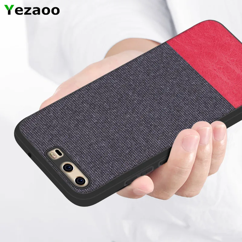 

Huawei P10 lite case yezaoo fashion fabric bag silicone phone back cover coque For Huawei P10 P10 Plus case P 10 lite cases