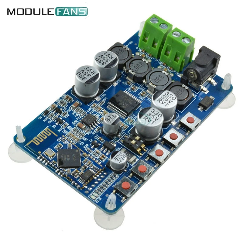 

Wireless Bluetooth 4.0 Audio Receiver Digital TDA7492P 50W+50W Amplifier Board Part component HIFI amplificador Power Amplifiers