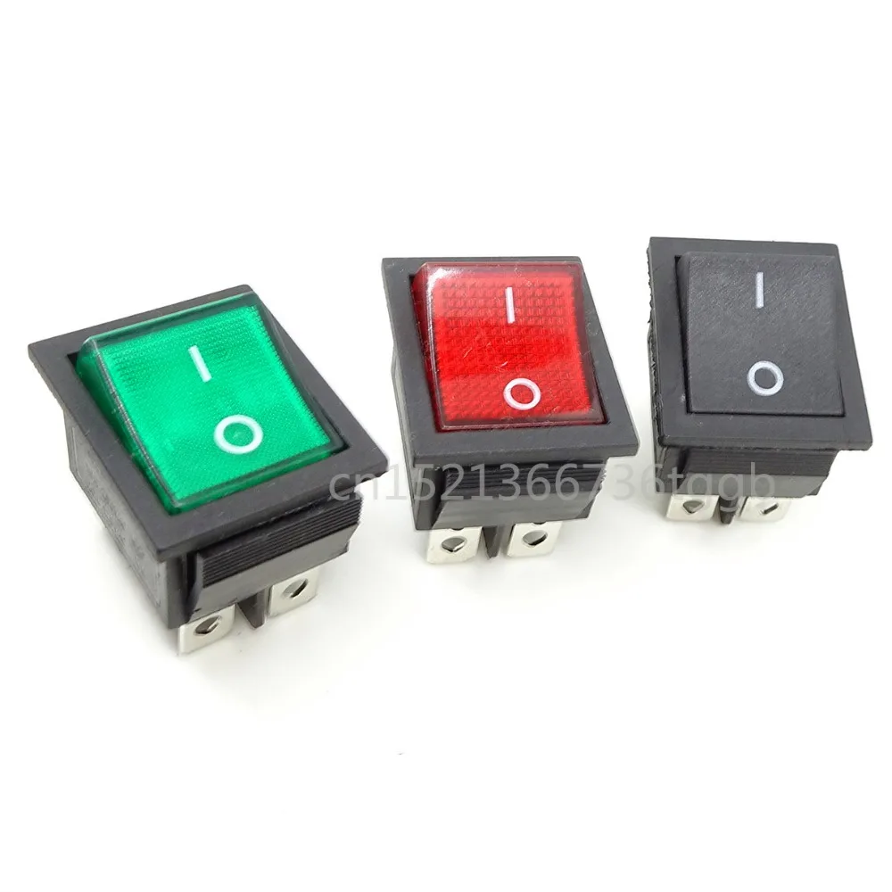 

5pcs Cutting Machine Switch Electric Welder Switch Power Supply Type KCD4 16A 250V 31x25mm Pasta Maker