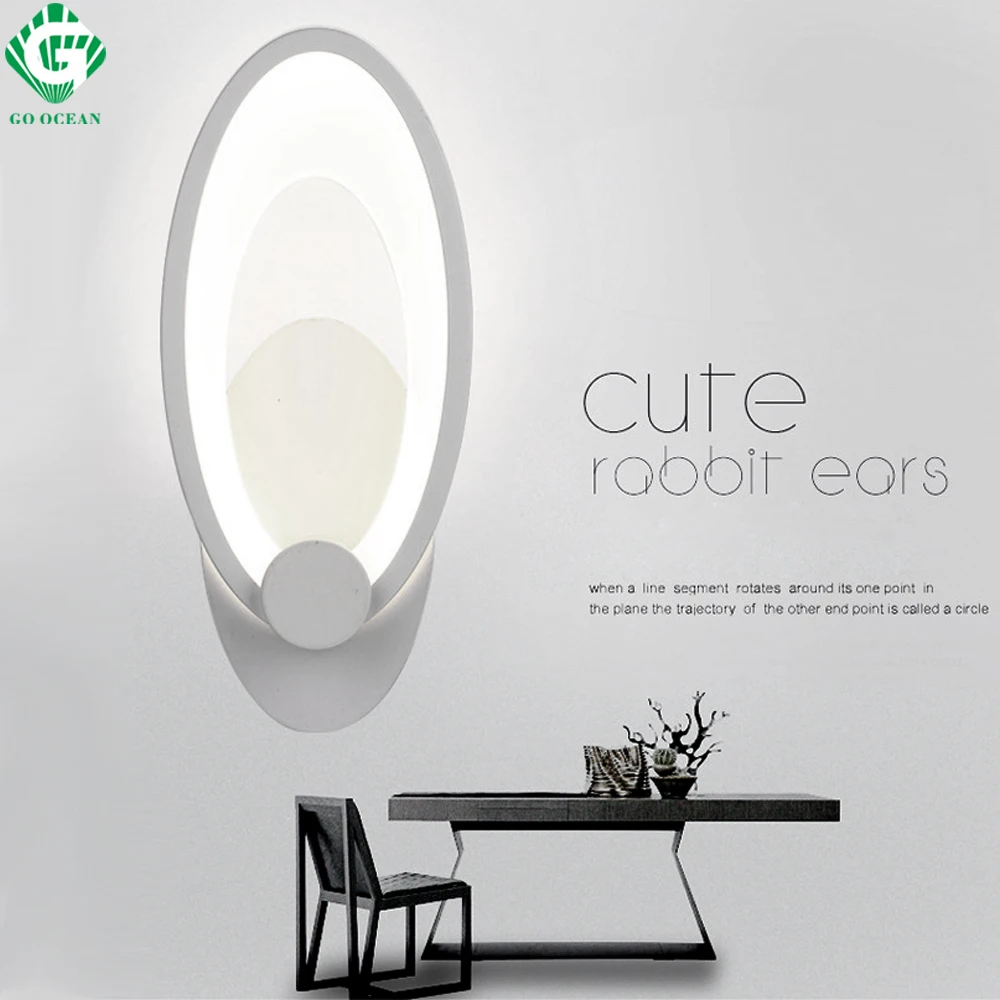 Lâmpadas de Parede Varanda Quarto Arandelas Modernas Luminárias Decoração Interior Loft Arandela Sala Cabeceira Restaurante Corredor Luz Led 19 led modern wall sconces