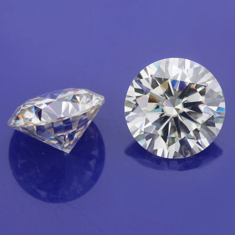 Starszuan 1ct белый I/J цвет 6 5 мм Moissanite бриллианты Низкая цена синтетические бусины