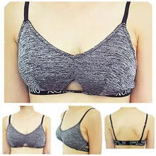 Высокое качество Для женщин быстрое высыхание хлопчатобумажные Удобные Бюстгальтер Топ жилет нижнее белье Фитнес упражнения на лифчике с пуш-ап эффектом, который майка H231