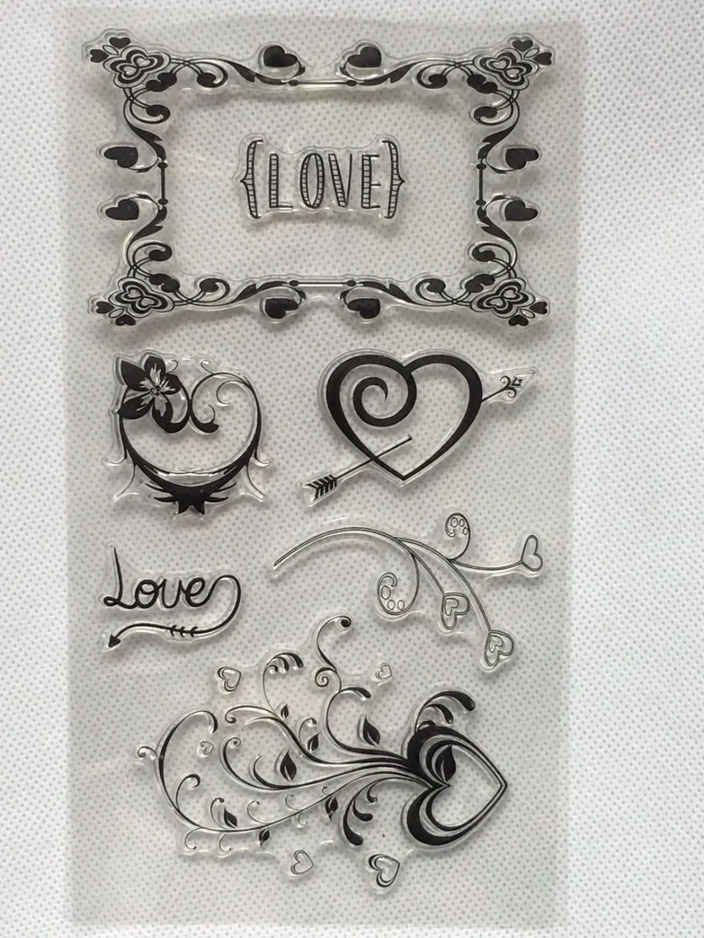 Transparent Clear Silicone Stamps Seal for DIY Scrapbooking Photo Album