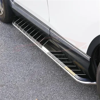

Aluminium running board side step Nerf bar Suitable for Hyundai Santafe sport 2013-2018 New Arrival High Quality