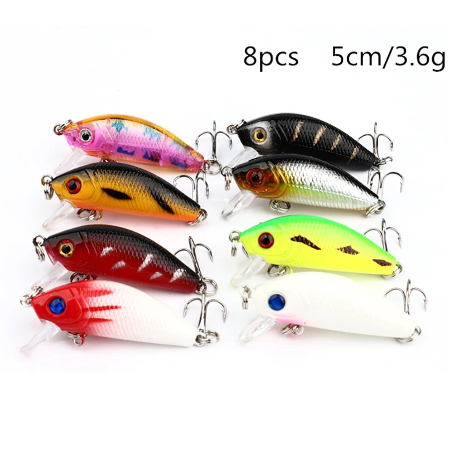 Приманка для рыбной ловли TUYA 42 шт./компл.|minnow fishing|hard baitfishing lure |