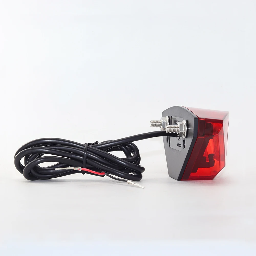 Cheap Onature Electric Bicycle Rear Light For E Bike Input DC6V 12V 18V 24V 36V 48V 60V Powerful Light for Bafang LED eBike Tail Light 2