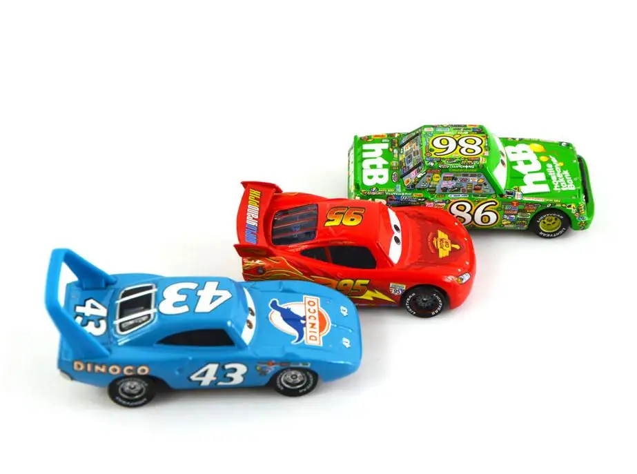 Lowest Price 3Pcs/Set 100% Original Pixar Cars 2 The King/Chick Hicks/Mcque Diecast Metal Kids Toy Lightning McQueen Lowest Price 3Pcs/Set 100% Original Pixar Cars 2 The King/Chick Hicks/Mcque Diecast Metal Kids Toy Lightning McQueen