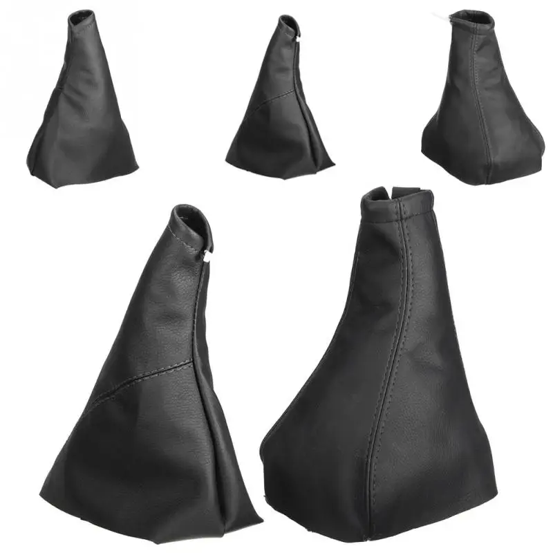 

2 Pcs/Set Black Handbrake Gear Gaiter Dust Cover Set for Vauxhall Opel 2001-2006 CORSA B 1993 -2000