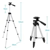 ALLOET – trépied d'appareil photo Portable réglable en Aluminium 35-104cm, avec Clip de support de téléphone pour iPhone XS X 7 Samsung S10 S9 ► Photo 3/6