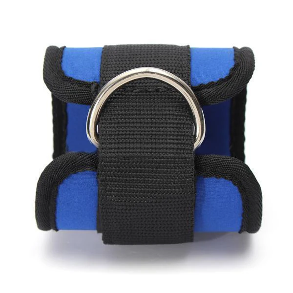 New D ring Ankle Anchor Strap Belt Multi Gym Cable Attachment Thigh Leg