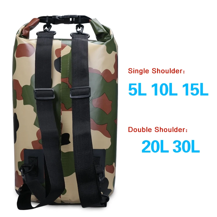 Al aire libre flotando navegación Camping resistente al agua bolsa seca impermeable Summer Day río Trekking bolsas 2L 5L 10L 15L 20L 30L Al aire libre flotando navegación Camping resistente al agua bolsa seca impermeable Summer Day río Trekking bolsas 2L 5L 10L 15L 20L 30L