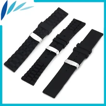 Silicone Rubber Watch Band 20mm 22mm for Amazfit Huami Xiaomi Smart Watchband Hidden Clasp Strap Wrist
