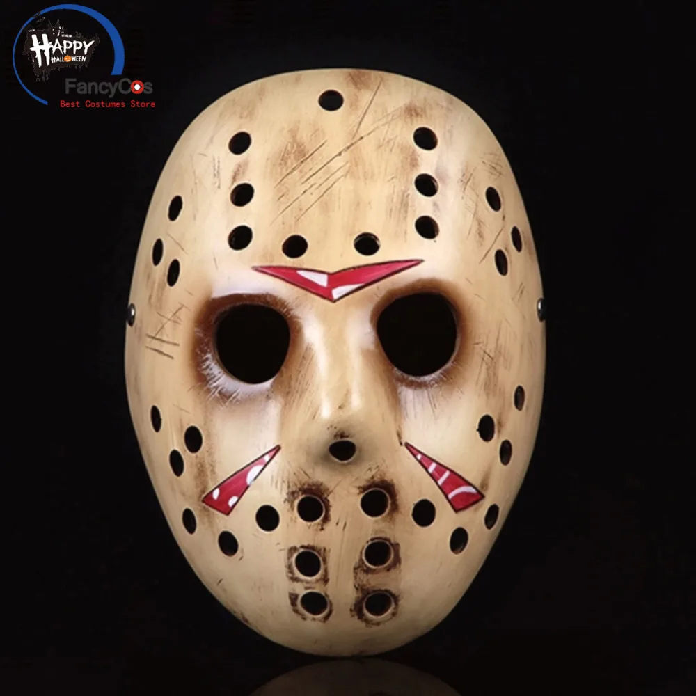 Terror Movie  Freddy Vs Jason  Jason Voorhees treasure up edition Mask Cosplay Helmet Halloween Resin Mask Props